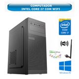 Computador Cpu Pc Intel Core I7 - Memória 8 Gb