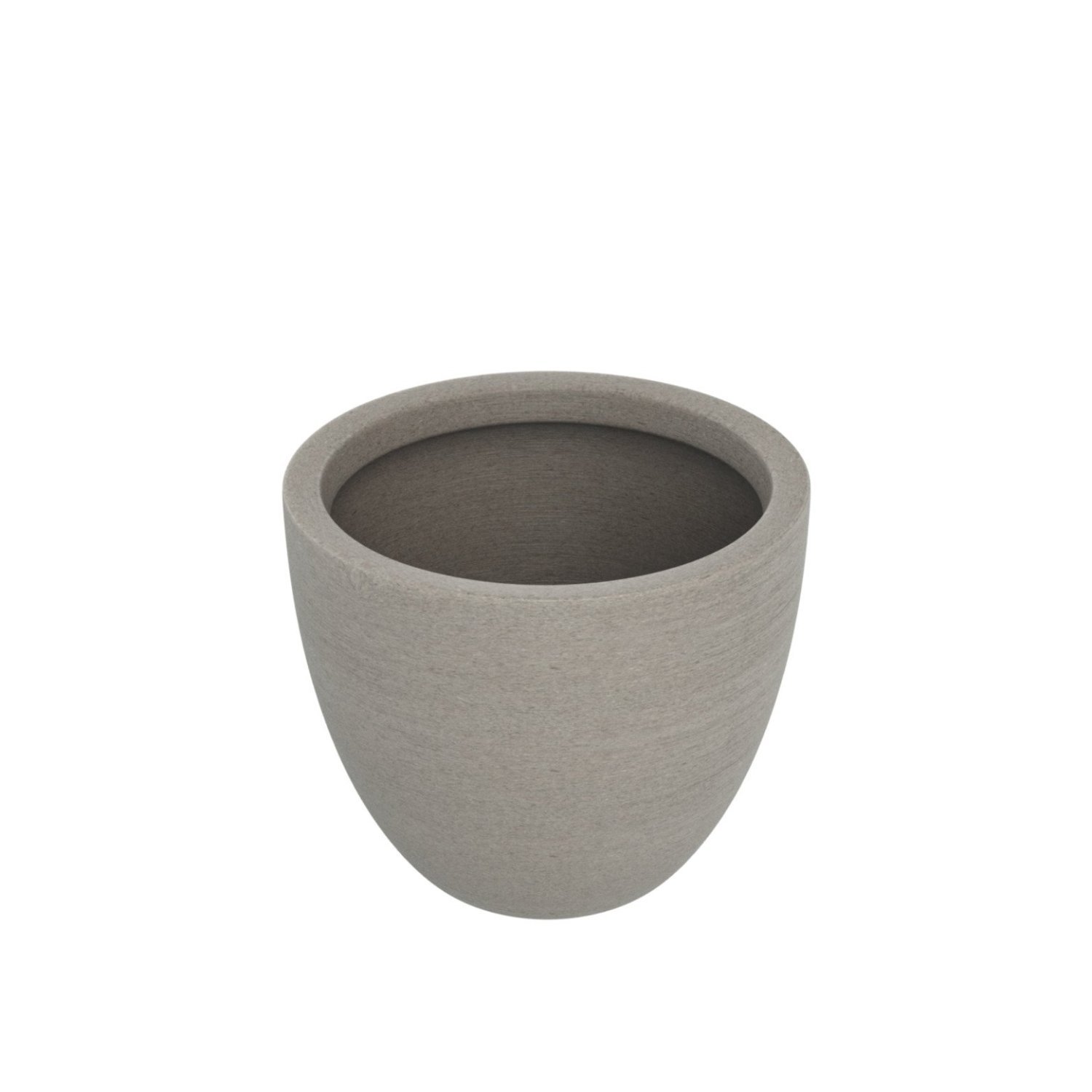 Vaso Cônico 30x36cm Polietileno Sem Prato Fibrarte