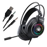 Headset Gamer 5+ Rgb Usb Plug And Play - X5-1000