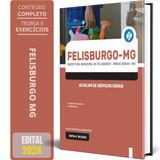Apostila Prefeitura Felisburgo Mg 2024 Auxiliar Serviços