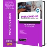 Apostila Prefeitura Sobradinho Ba 2024 Auxiliar Serviços