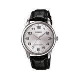Relógio Casio Mtp-v001l-7 Com Pulseira Analógica De Couro De Quartzo Para Homem