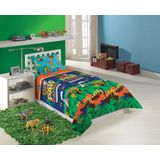 Jogo De Cama Microfibra Solteiro Estampado Patrulha Canina Menino 1,40m X 2,20m- 2 Peças