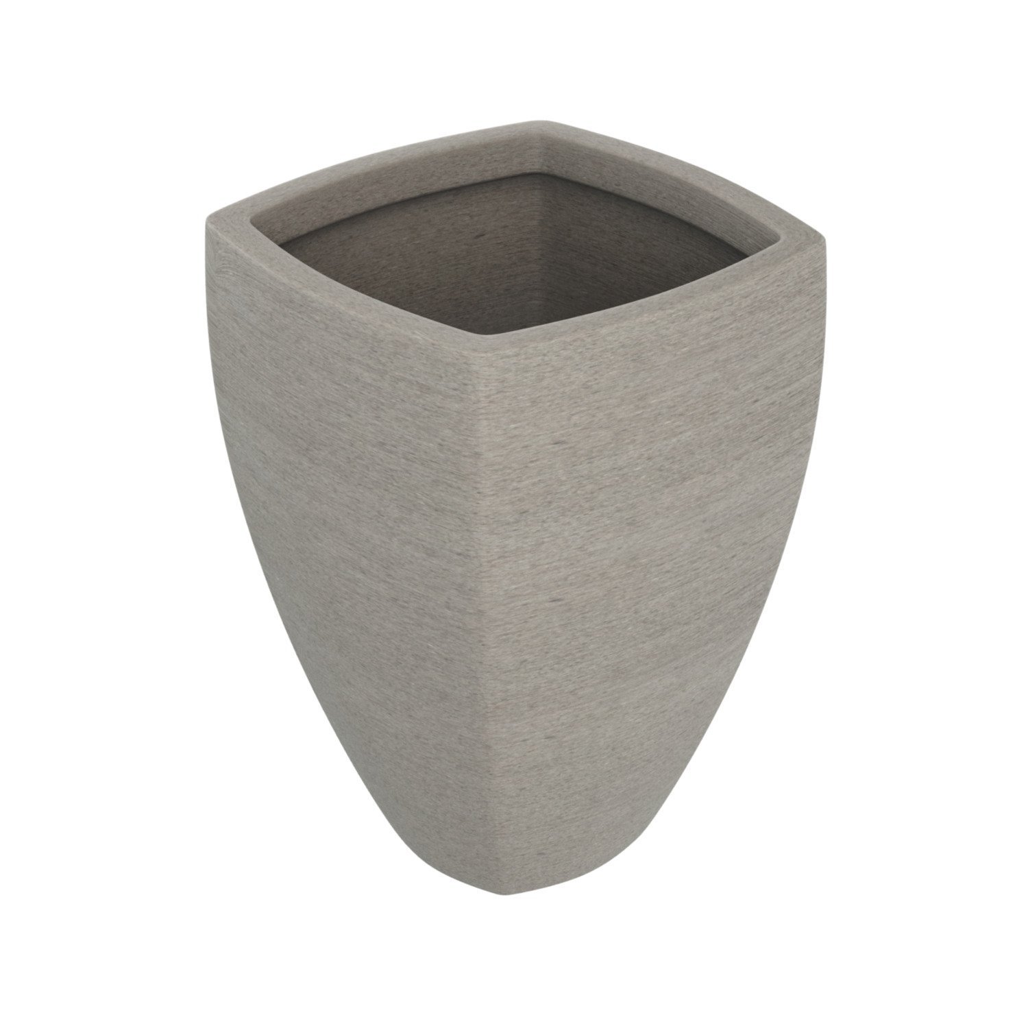 Vaso Trapezoidal 50x50cm Polietileno Sem Prato Fibrarte