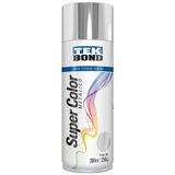 Tinta Spray Metálico Cromado 350ml / 250g Tekbond Tsm1198