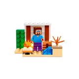 Lego Minecraft Expedição Ao Deserto De Steve Lego 21251 75 Peças