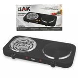 Fogareiro Elétrico 110v Cooktop Indução 2000w 2 Bocas Bak