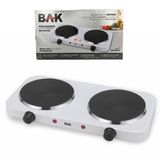 Fogareiro Elétrico 110v Cooktop Indução 2000w 2 Bocas Bak