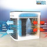 Mini Ar Condicionado Umidificador Portátil Air Cooler 3 Vel