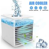 Mini Ar Condicionado Umidificador Portátil Air Cooler 3 Vel