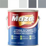 Tinta Acrílica Emborrachada Litoral E Campo 3,6l Maza Cores