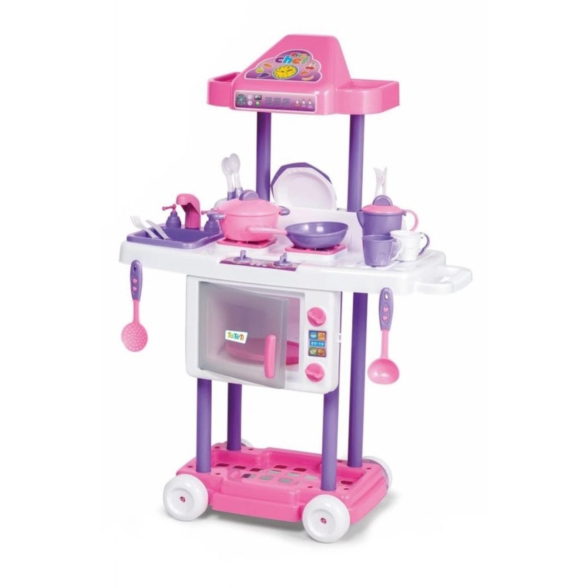 Cozinha Infantil Riva Chef - TaTeTi - Rosa