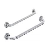Alça Barra De Apoio Banheiro Inox Kit 2 Un 40cm E 60cm