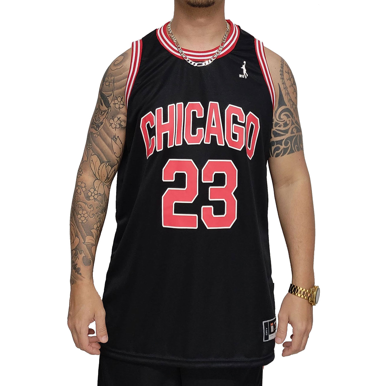 Regata Basquete Masculina M10 Classic Chicago