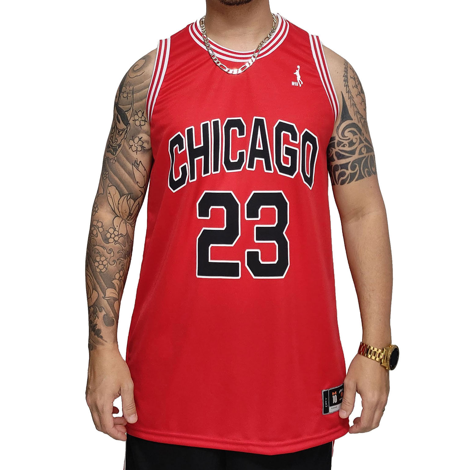 Regata Basquete Masculina M10 Classic Chicago