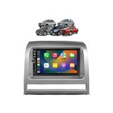 Kit Multimídia Palio Siena Strada Idea  05 / 11 Mold Prata 7 Pol Carplay Androidauto Usb Bt - 7810hcpaa Firstoption