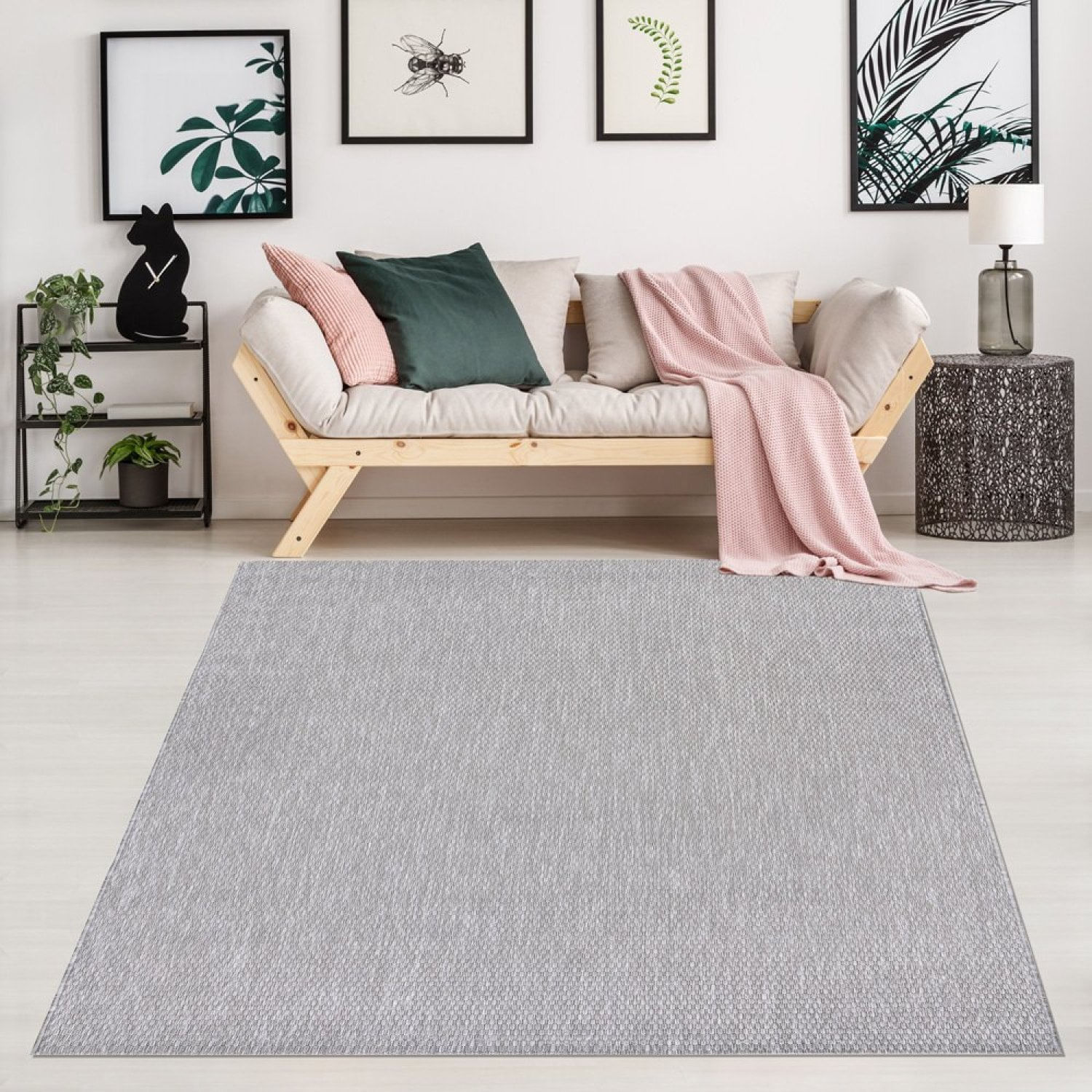 Tapete 2,00 X 2,50m Salinas Niazitex Prata