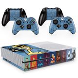 Skin Adesivo Protetor para X Box One S e Controles Fallout b2