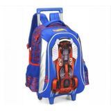 Mochila Hot Wheels Com Rodas Vermelho E Azul Ic39162hw