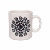 Kit 4 Canecas Donna Folk Oxford Cerâmica 270ml