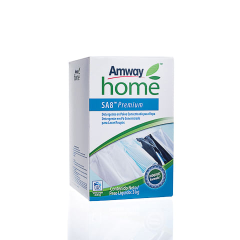 Amway Sa8 Detergente Em Pó Concentrado 3kg - Carrefour