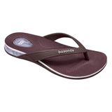 Chinelo Boaonda Íris Feminino Esporão Conforto Macio Leve Roxo+Branco 34