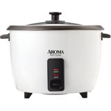 Aroma Housewares Panela Elétrica de Arroz, 7 L, 1000W, 110V, branco.