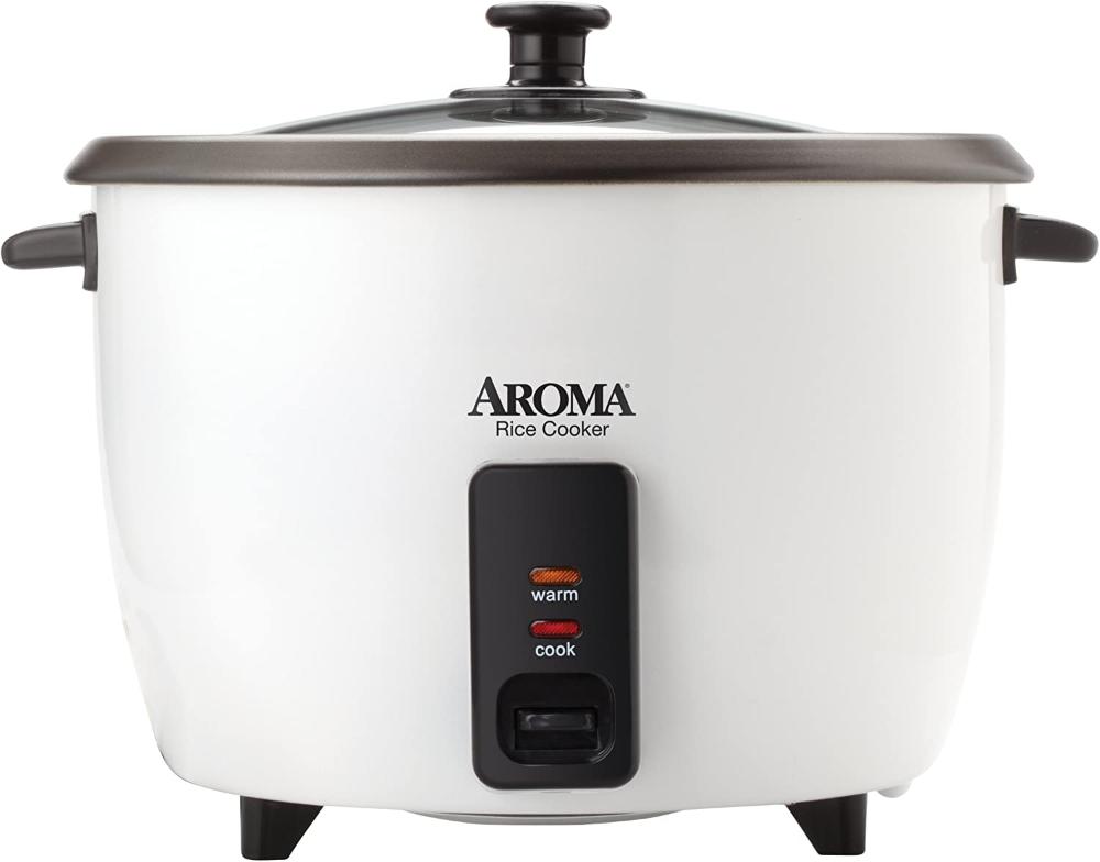 Aroma Housewares Panela Elétrica de Arroz, 7 L, 1000W, 110V, branco.