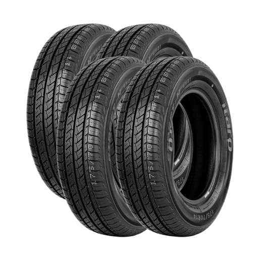 Jogo 4 Pneus Itaro Aro 13 Mh01 175/70r13 82t