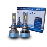 Lampada Ultraled Para Farol Ray-x Led Max Hb4 Com Canceller