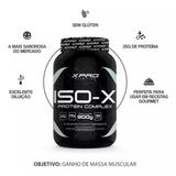 Whey Protein Isolado Iso-x 900g (morango) - Xpro