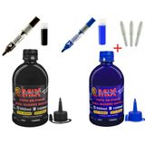 Combo Tinta Marcador De Quadro Branco 500ml +2 Pincel Pilot