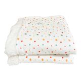 Manta Para Bebe Estampada E Sherpa - Popcorn