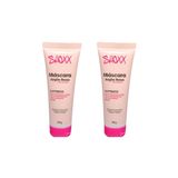 Mascara Facial Shoxx Argila Rosa 50g - Kit C/2un