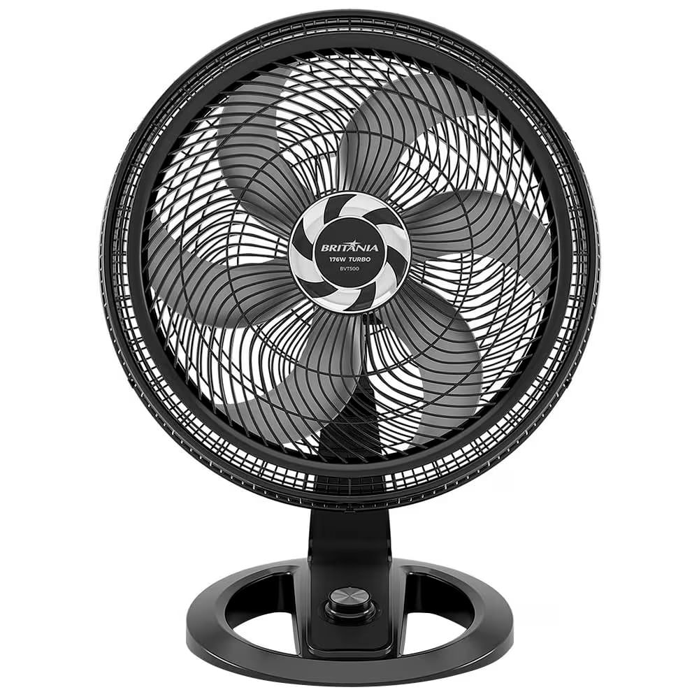 Ventilador De Mesa Britânia Maxx Force Bvt500 58cm Com 3 Velocidades E 6 Pás