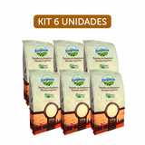 Kit 6x: Farinha De Mandioca Flocada Orgânica Biorgânica 500g