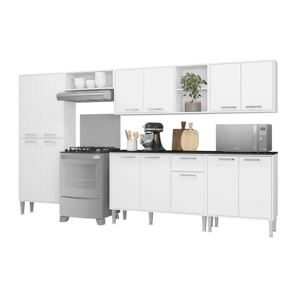 Cozinha Compacta Armário E Balcão Xangai Jazz Multimóveis