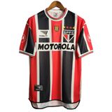 Camisa São Paulo Ii Retrô Penalty 2000 Motorola