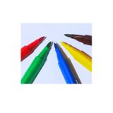 Lápis De Tinta Comestível De 5 Cores Variadas Para Decoração De Pastelaria