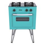 Fogão Portátil Venax Mini Cook 2 Bocas A Gas Verde