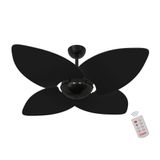 Ventilador De Teto Nero 4 Pás Preto 127v C/ Controle
