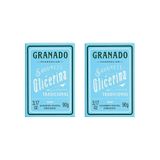 Sabonete Granado 90g Glicerina Tradicional-kit C/2un