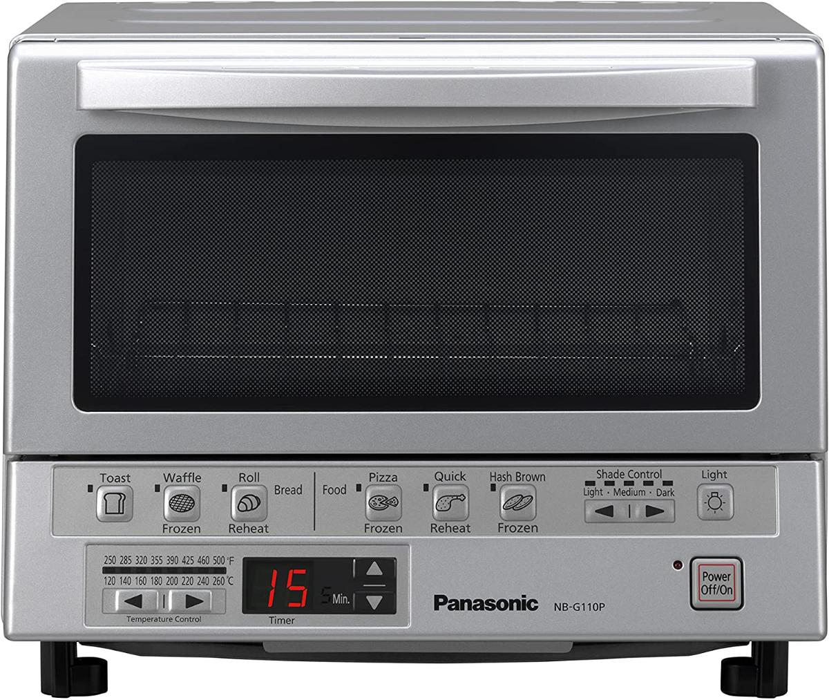 Panasonic Forno Elétrico de Bancada com Temporizador 1300W110V Aço Inoxidável