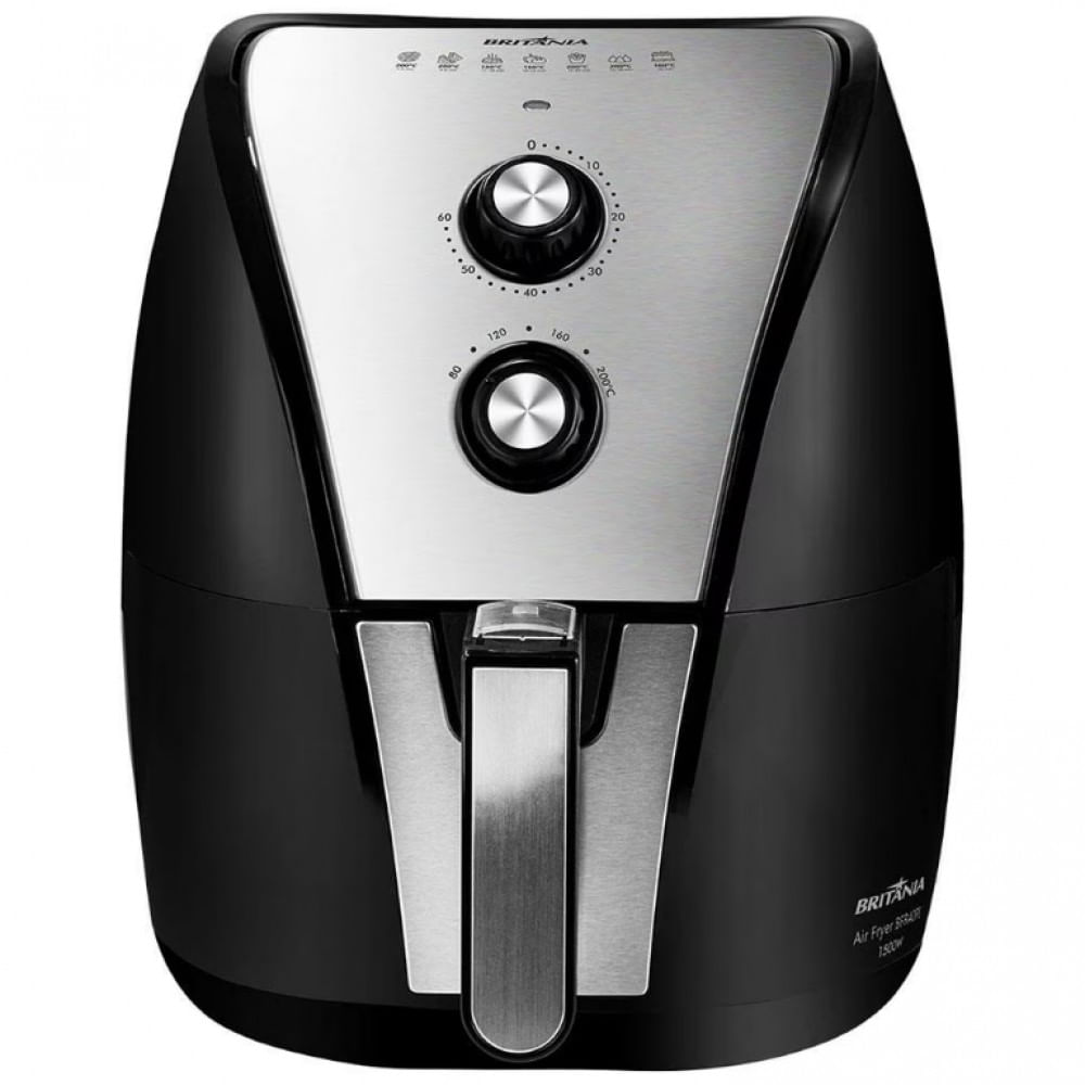 Fritadeira Elétrica Sem Óleo Air Fryer Bfr40pi 5l Britânia