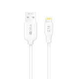 Cabo Carregador Iphone 1hora Usb A/lightning 2.1a 1m Branco