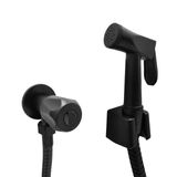 Ducha Higiênica Banheiro Chuveiro Preto Fosco 1/4v Black