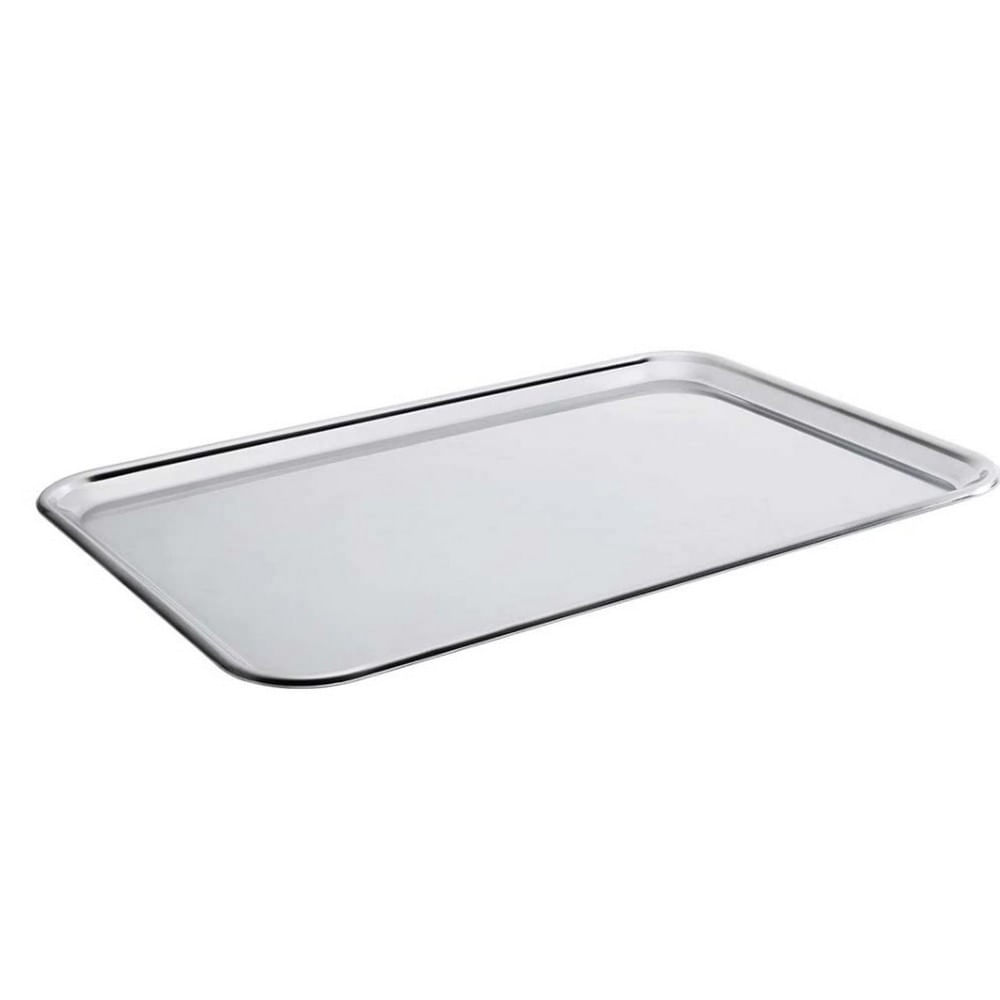 Bandeja Retangular Brinox Arienzo Em Inox 48cm