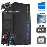 Computador Core I7 12700, Ssd 480gb, 16gb Ram, Gtx 1660 6gb