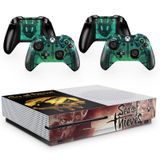 Skin Adesivo Protetor para X Box One S e Controles Sea of Thieves b5