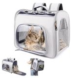 Mochila Transporte Pet 10k Cães Gatos Visão Panorâmica Top.